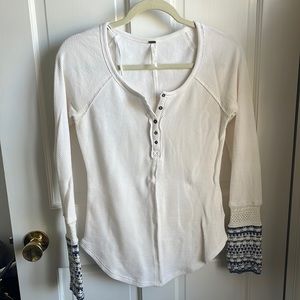 Free People Thermal Shirt